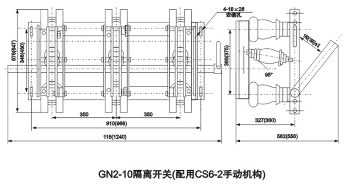 GN2-10/2000,3000型戶內(nèi)高壓隔離開關(guān)